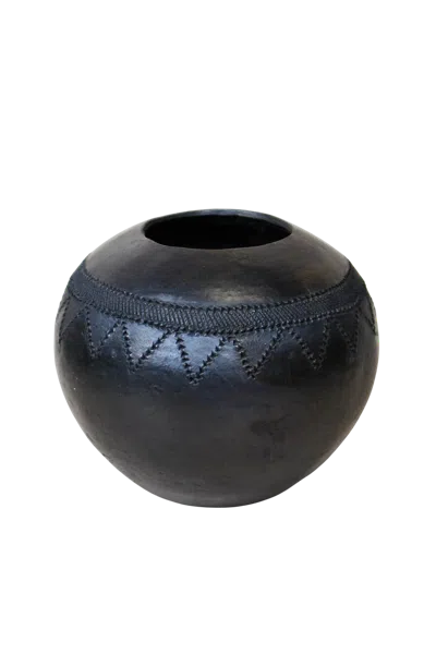 Botanical Boys Black / Brown Zulu Pot - One Six Three One