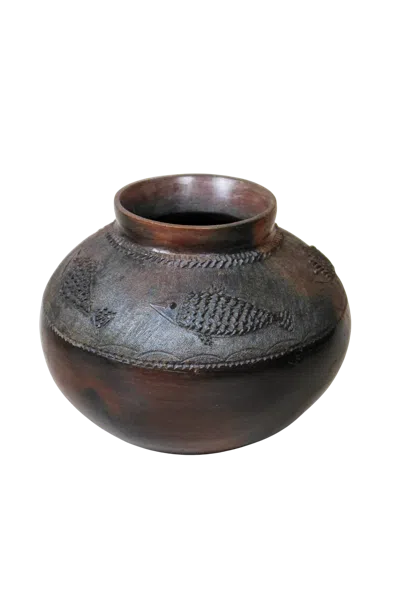 Botanical Boys Black / Brown Zulu Pot - Sixteen One