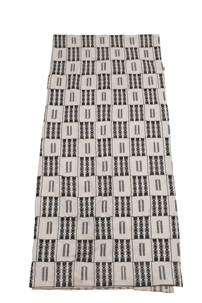 Botanical Boys Black / White Vintage Mossi Cloth L In Multi