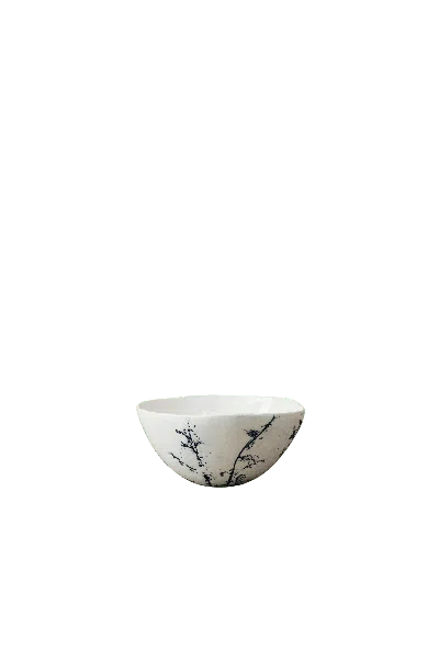 Botanical Boys Blue / White Cobalt Blue Fynbos Bowl - Fourteen