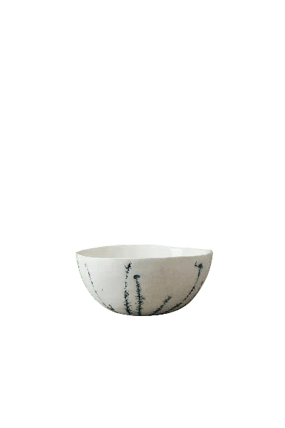 Botanical Boys Blue / White Cobalt Blue Fynbos Bowl - Twelfth