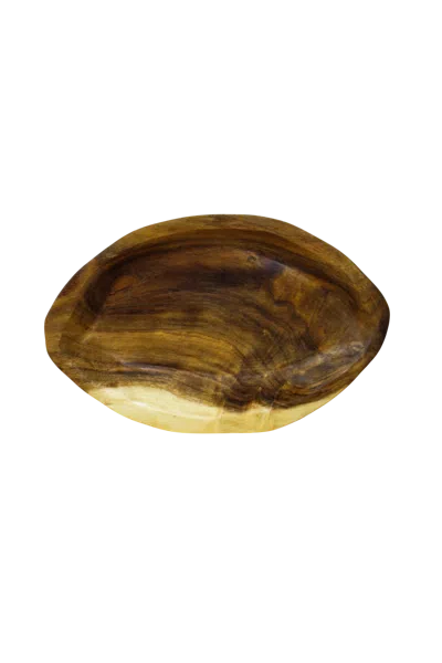 Botanical Boys Brown Handmade Wooden Bowl - Two Four One Fifteen