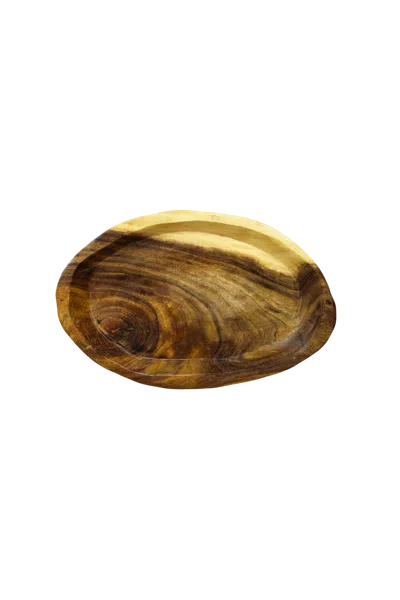 Botanical Boys Brown Handmade Wooden Bowl - Two Four One Five