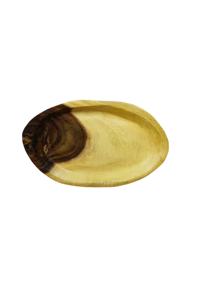 Botanical Boys Brown Handmade Wooden Bowl - Two Four One Six