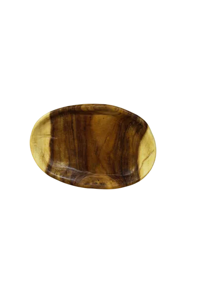 Botanical Boys Brown Handmade Wooden Bowl - Two Four One Twelfth