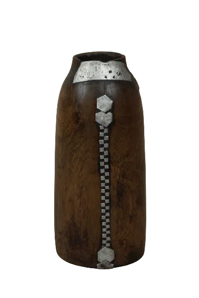 Botanical Boys Brown Vintage Tutsi Milk Container Twenty Eight Ten