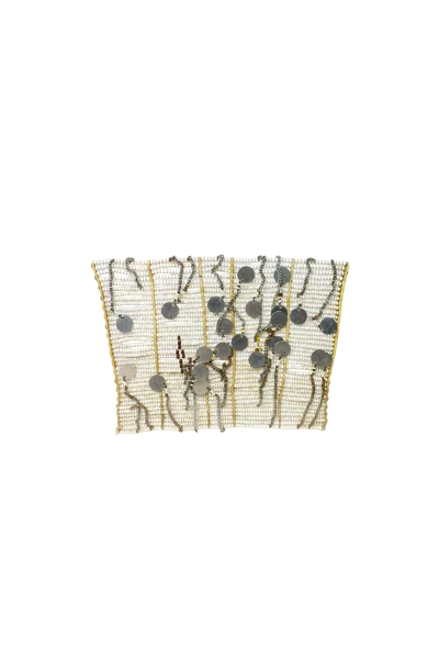Botanical Boys Maasai Armlet Framed Ninety Six One In Neutral