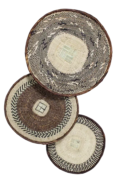 Botanical Boys Neutrals / Brown Tonga Basket Collection - Twenty Five