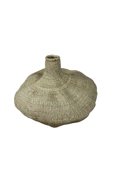 Botanical Boys Neutrals Garlic Gourd Woven Basket - Eighteen Seventeen