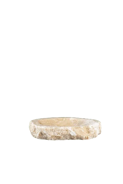 Botanical Boys Neutrals Natural Cut Onyx Jewellery & Soap Dish In Black