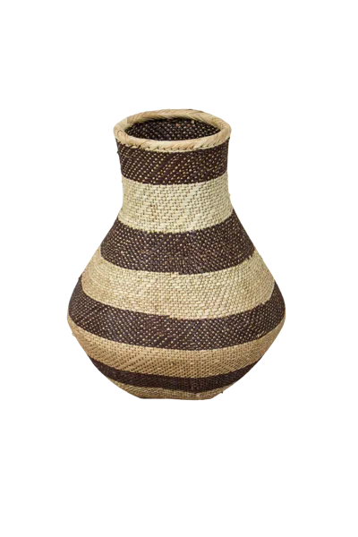Botanical Boys Neutrals Nongo Basket - One Two Two One In Brown