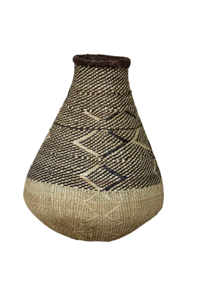 Botanical Boys Neutrals Nongo Basket - One Two Two Two In Brown