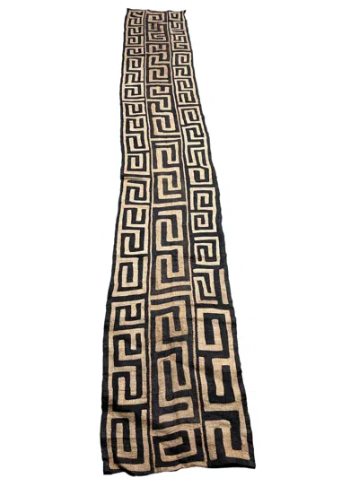 Botanical Boys Neutrals Vintage Kuba Cloth - Eight Eight One