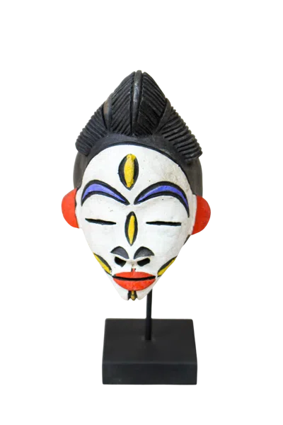 Botanical Boys Teracotta Passport Mask - One Nine Eight Two In Orange