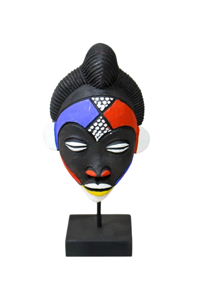 Botanical Boys Terracotta Passport Mask - One Nine Eight Four In Orange