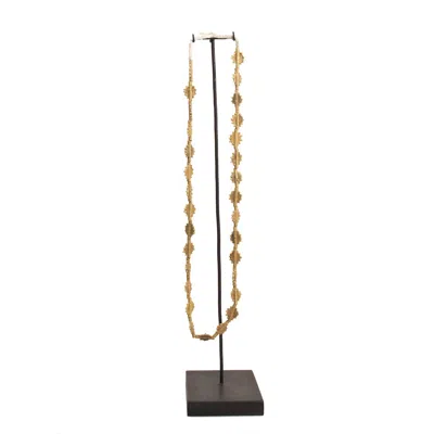 Botanical Boys Women's Gold Bronze Beaule Necklace One One Zero B