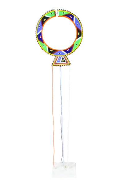 Botanical Boys Women's Kenya Maasai Beaded Necklace - M One In Green