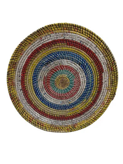 Botanical Boys Zambian Wall Basket - Fifty One In Brown