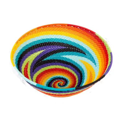 Botanical Boys Zulu Telephone Wire Bowl Blue Tr Eighteen