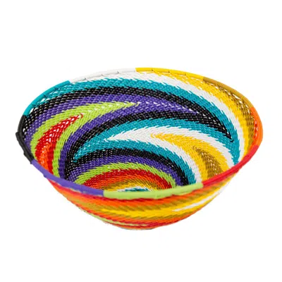 Botanical Boys Zulu Telephone Wire Bowl Blue Tr Nineteen
