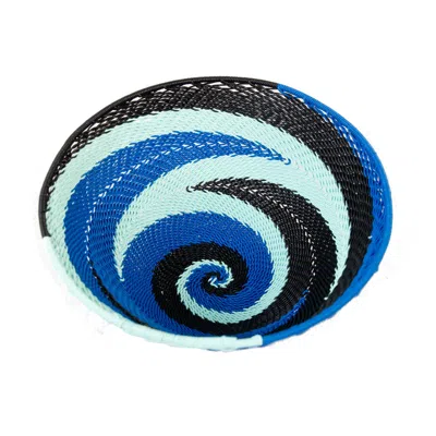 Botanical Boys Zulu Telephone Wire Bowl Blue Tr One Eight