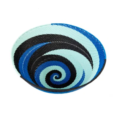 Botanical Boys Zulu Telephone Wire Bowl Blue Tr One Seven