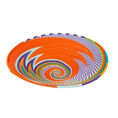 Botanical Boys Zulu Telephone Wire Bowl Orange Tr Seventeen