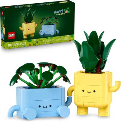 Botanicals Plants Botanicals Happy Plants Building Toys - Bedroom Or Dorm Room Decor For Girls, Boys, & Adults, Desk O In Multi
