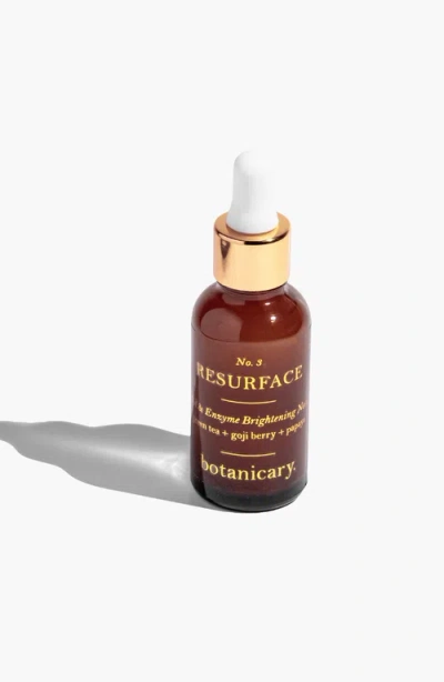 Botanicary No. 3 Resurface Aha & Enzyme Brightening Nectar In Gold
