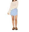 Boteh Chablis Cloque Lace Top In Cream In White