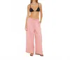 Boteh La Ponche Paperbag Pant In Bisque In Pink