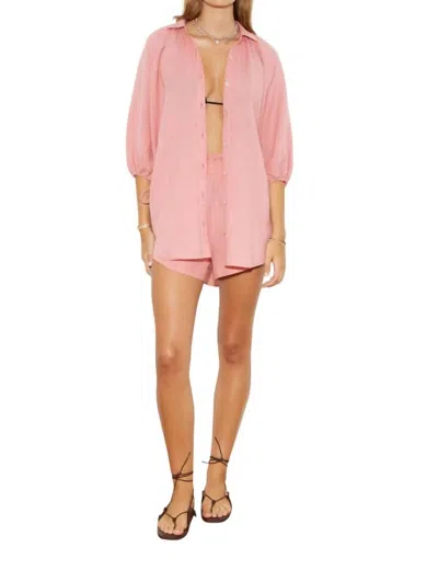 Boteh La Ponche Shirt In Bisque In Beige