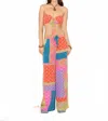 Boteh Rani Silk Bralette In Multi In Multi