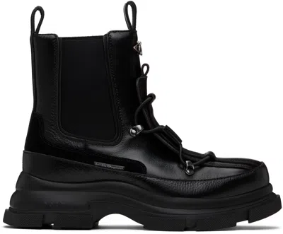 Both Black Gao Eva Tracker Chelsea Boots