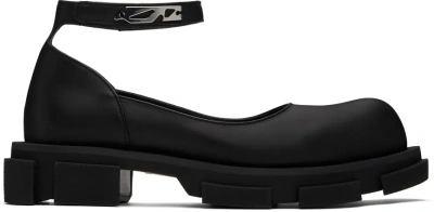 Both Black Gao Mary Jane Loafers