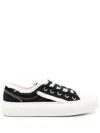Both Frayed-detail Low-top Sneakers In White
