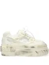 Both Tyres Platform Sneakers In Weiss