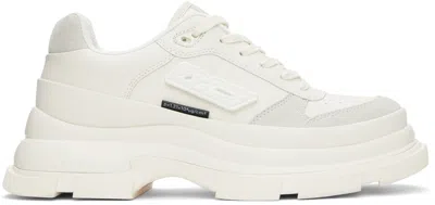 Both White Gao Eva Velcro Patch Sneakers