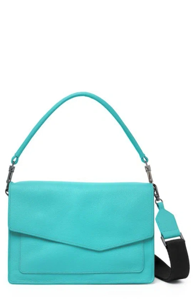 Botkier Cobble Hill Leather Hobo Bag In Verdigris