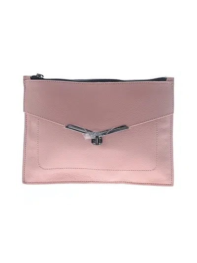Pre-owned Botkier Leather Clutch In Pink
