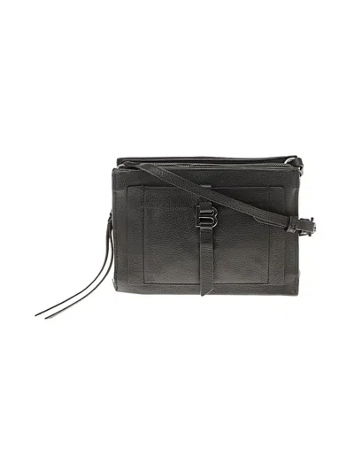 Pre-owned Botkier Leather Crossbody Bag In Black