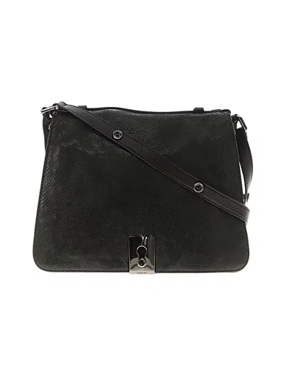 Pre-owned Botkier Leather Messenger In Black