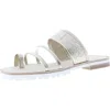 Botkier Maje Womens Slip-on Leather Slide Sandals In Gold