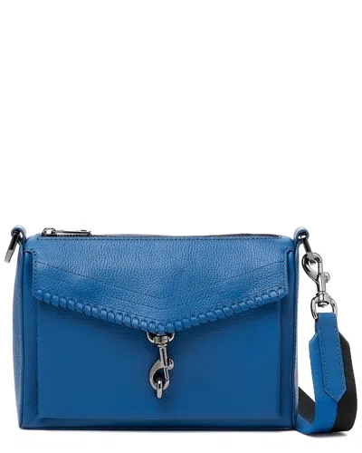 Botkier Trigger Leather Crossbody In Blue