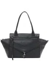 Botkier Trigger Leather Satchel In Black