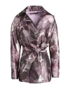 Botondi Couture Woman Jacket Antique Rose Size 12 Acetate, Polyester, Elastane In Pink