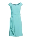 Botondi Couture Woman Midi Dress Light Green Size 10 Acetate, Viscose In Green