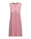 BOTONDI COUTURE BOTONDI COUTURE WOMAN MIDI DRESS PINK SIZE 12 ACETATE, VISCOSE