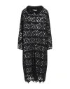Botondi Couture Woman Overcoat & Trench Coat Black Size 16 Wool, Acrylic In Black