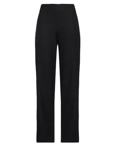 Botondi Couture Woman Pants Black Size 10 Cotton, Viscose, Polyamide